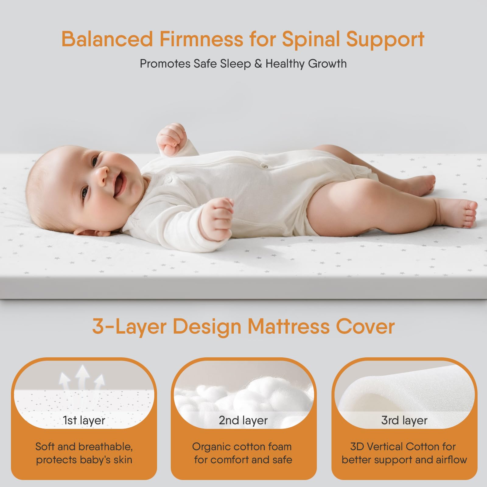 LovliTod Baby bassinet under-storage shows convenient storage space