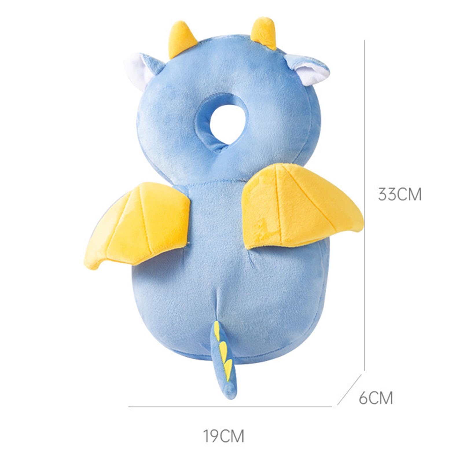 LOVOERNO elephant design adds playful appeal while protecting during early steps