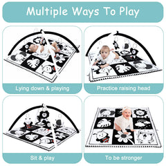 Lovvie & Joy montessori textures boost touch and cognitive development.
