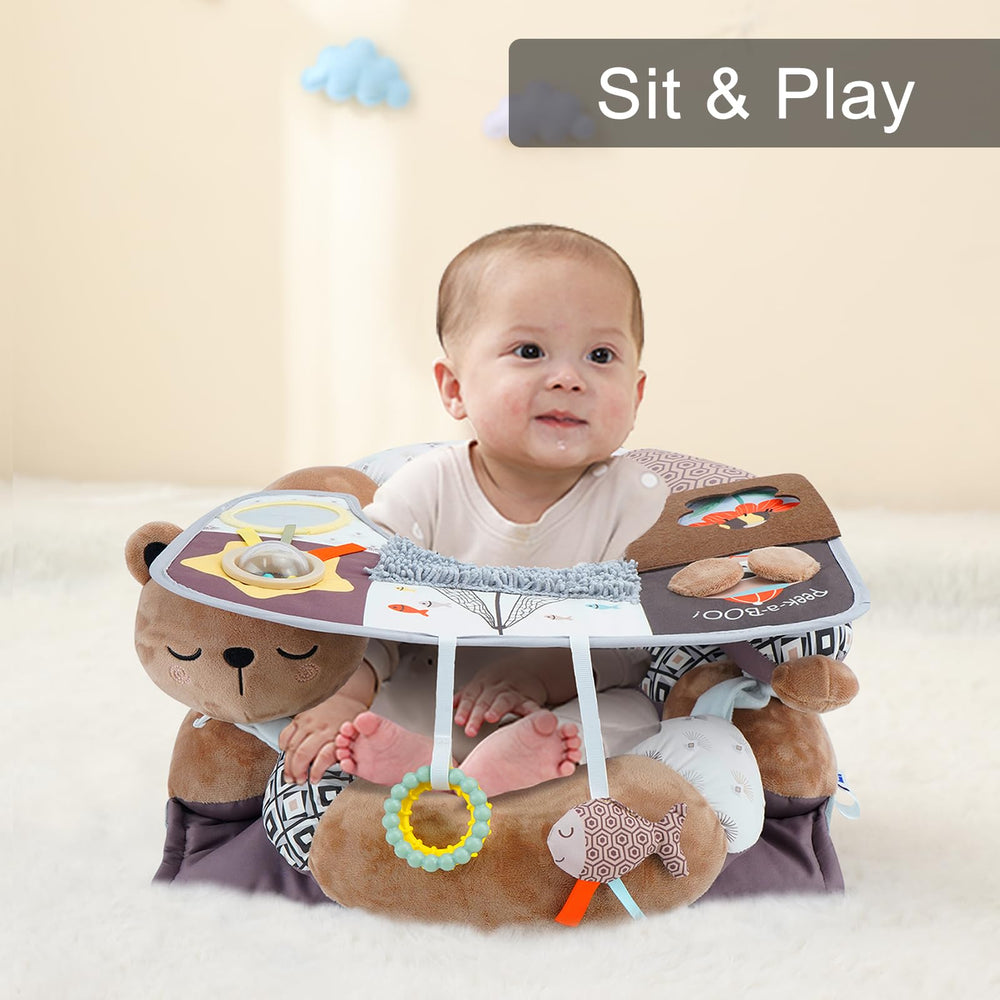 Lovvie & Joy baby-teething-toy adds safe chewing while exploring.