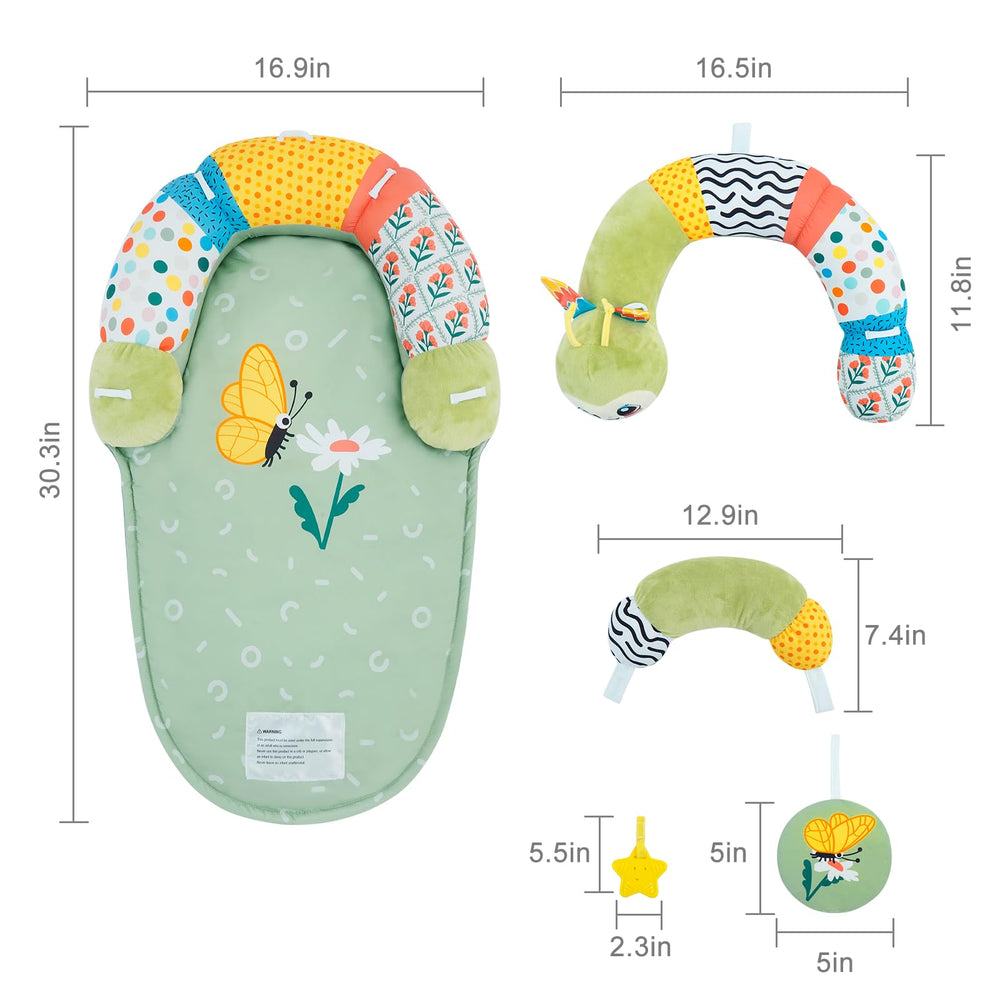 Lovvie & Joy soft-polyester-fabric feels gentle on baby's skin.