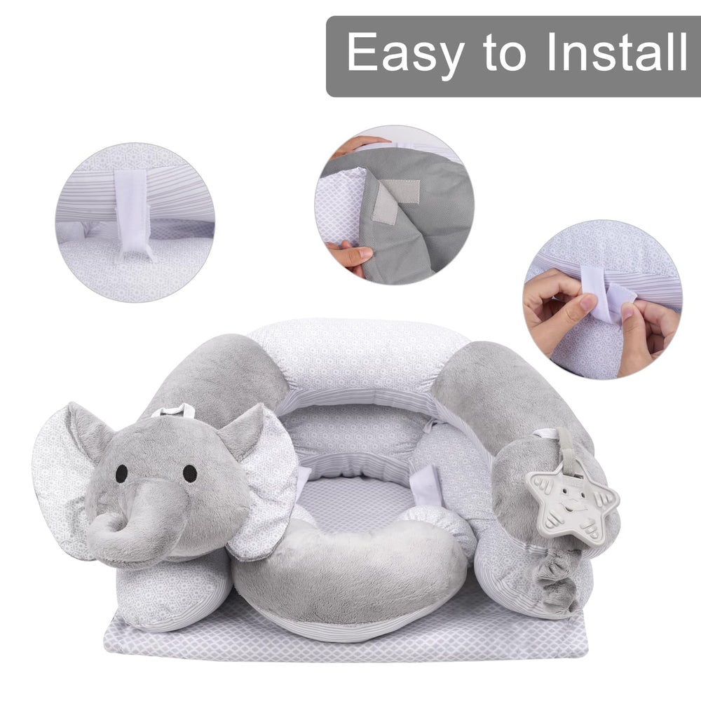 Lovvie & Joy teething toy offers safe chewing during teething moments.