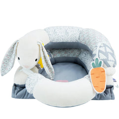 Lovvie & Joy 2-in-1 tummy time mat with detachable pillow for versatile play.