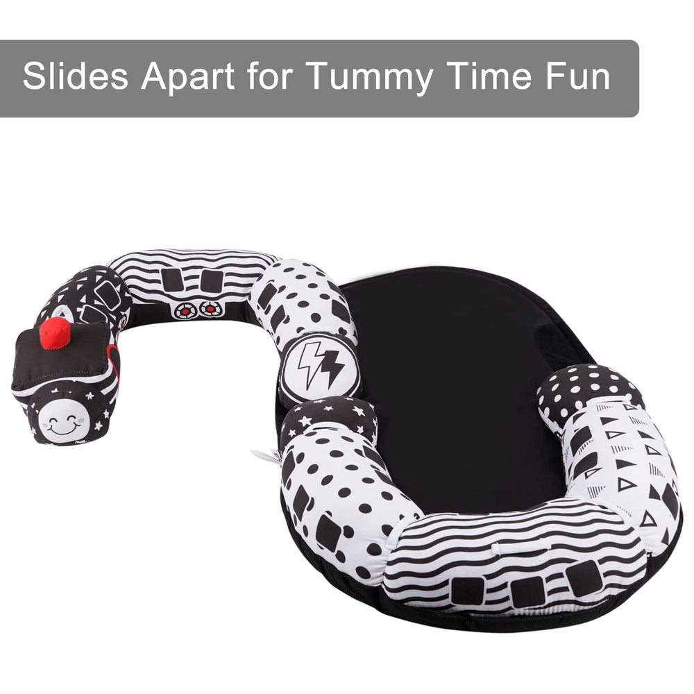 Lovvie & Joy skin-friendly fabric keeps baby comfy during exploration and play