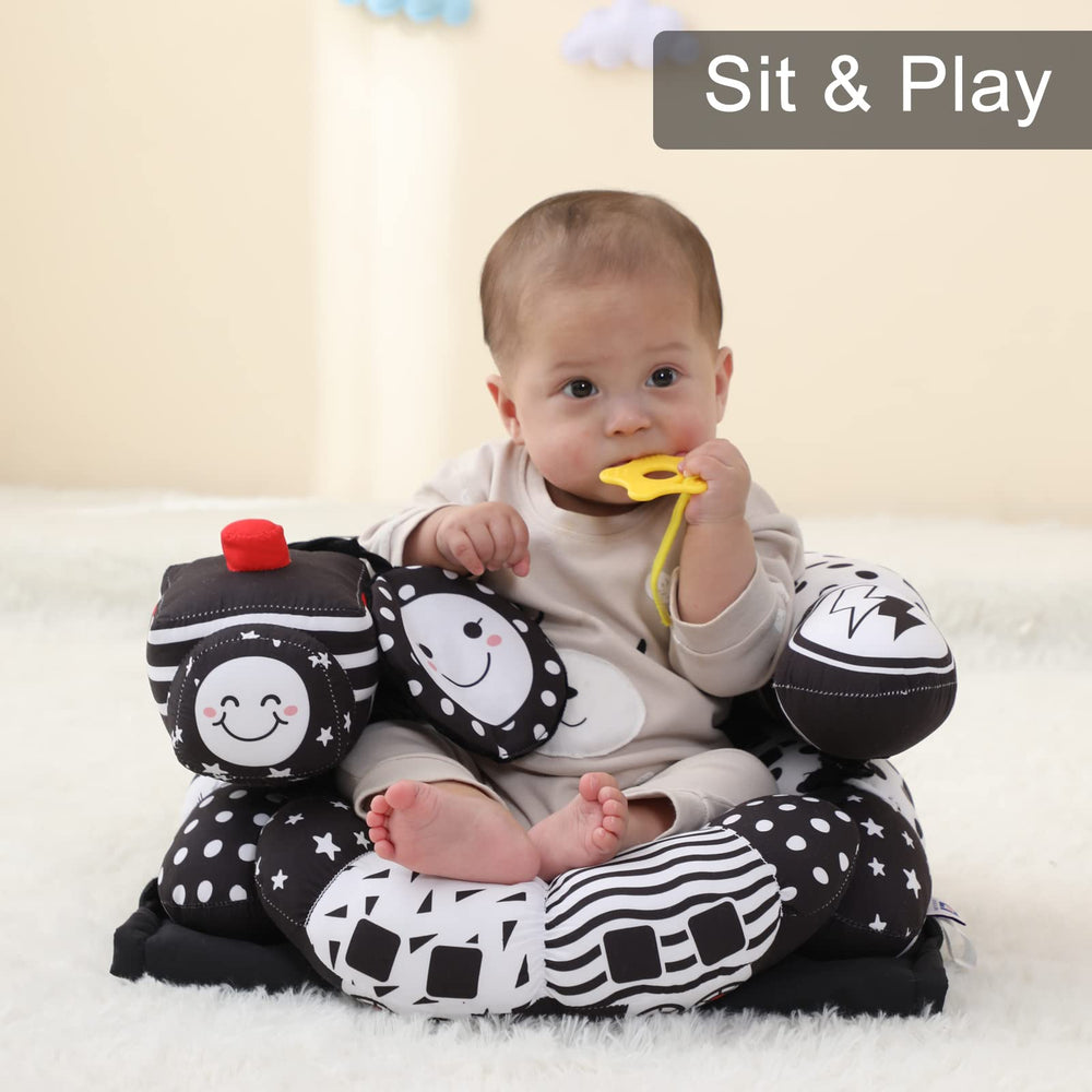 Lovvie & Joy tummy time mat provides a safe space for gentle play and movement