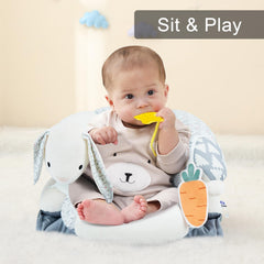 Lovvie & Joy foot pad supports tiny feet during tummy time sessions.