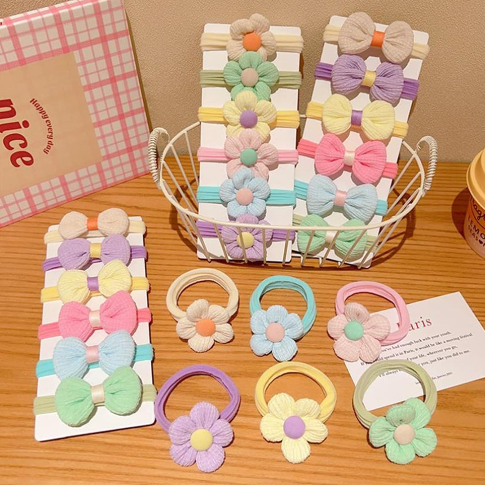 Lovyan bowknot clips in pastel colors securely hold hair