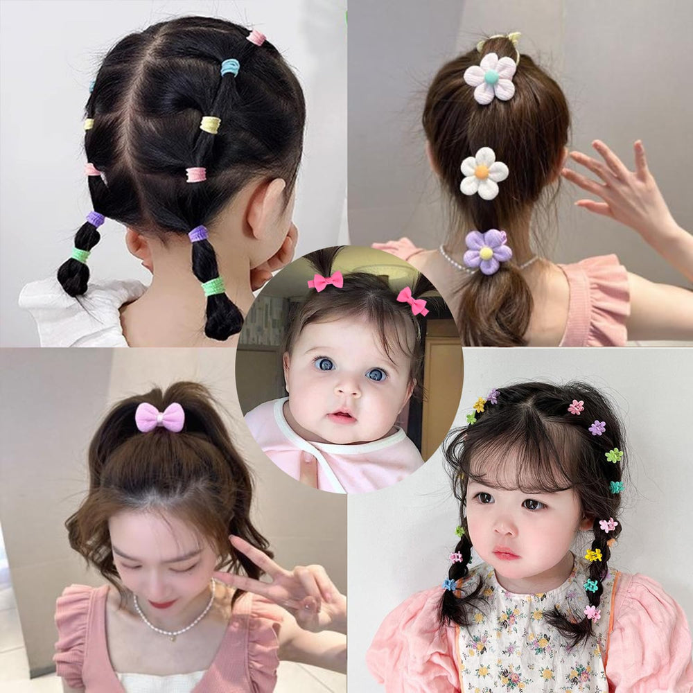 Lovyan mini flower clips add cute accents during play