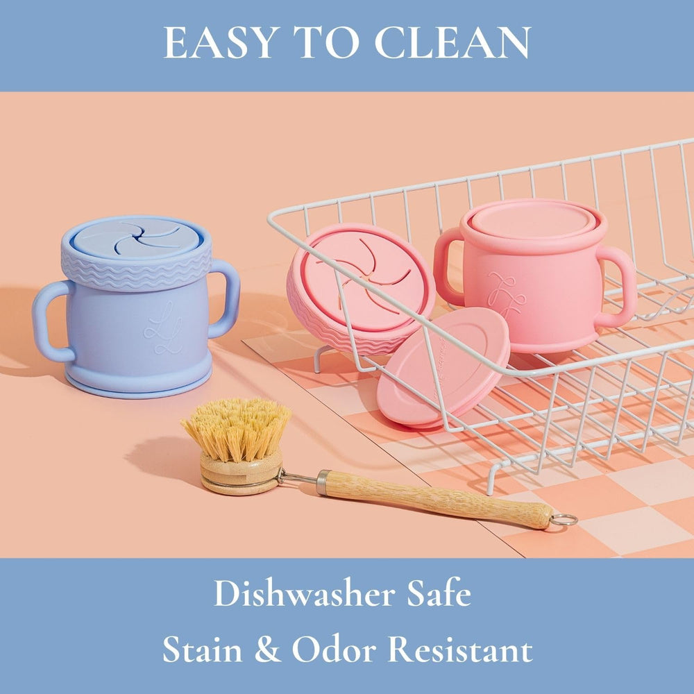 Lowcountry Littles Coastal Cup is dishwasher safe for quick, easy cleanup after meals