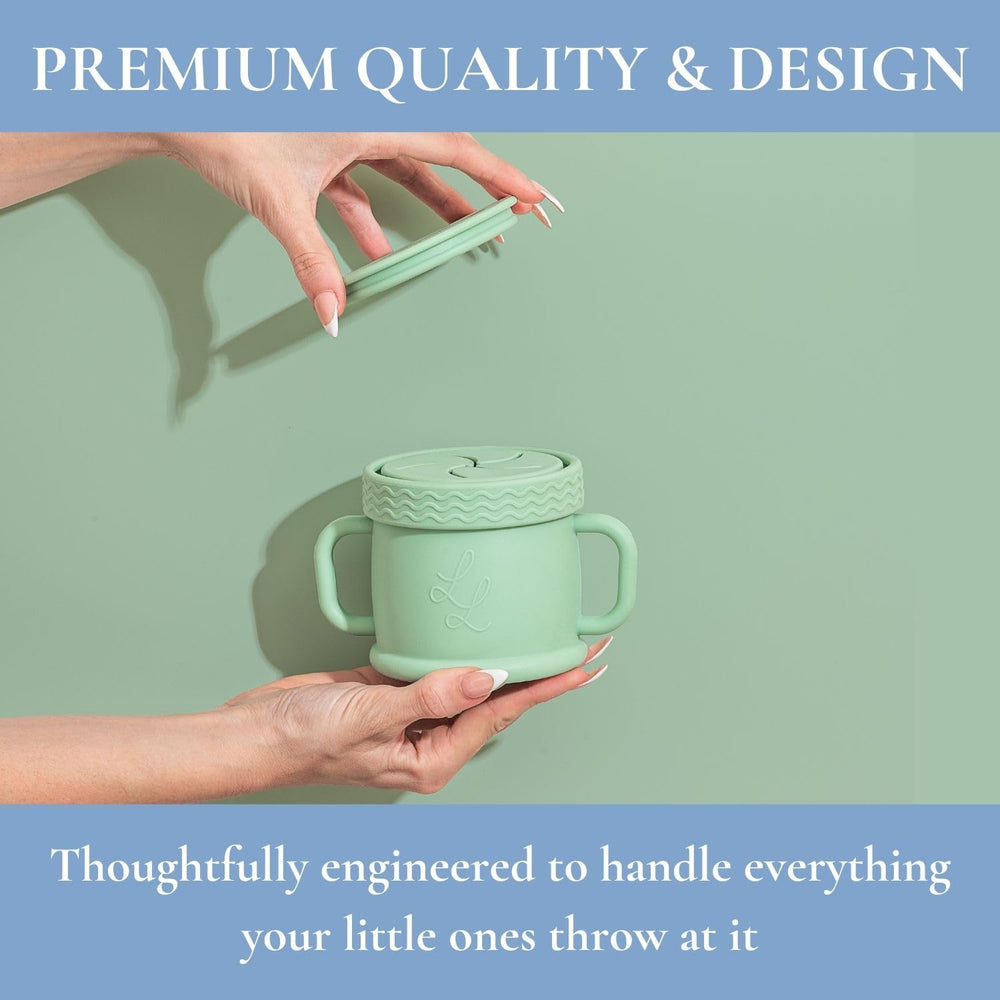Lowcountry Littles Coastal Cup uses medical-grade silicone for lasting durability