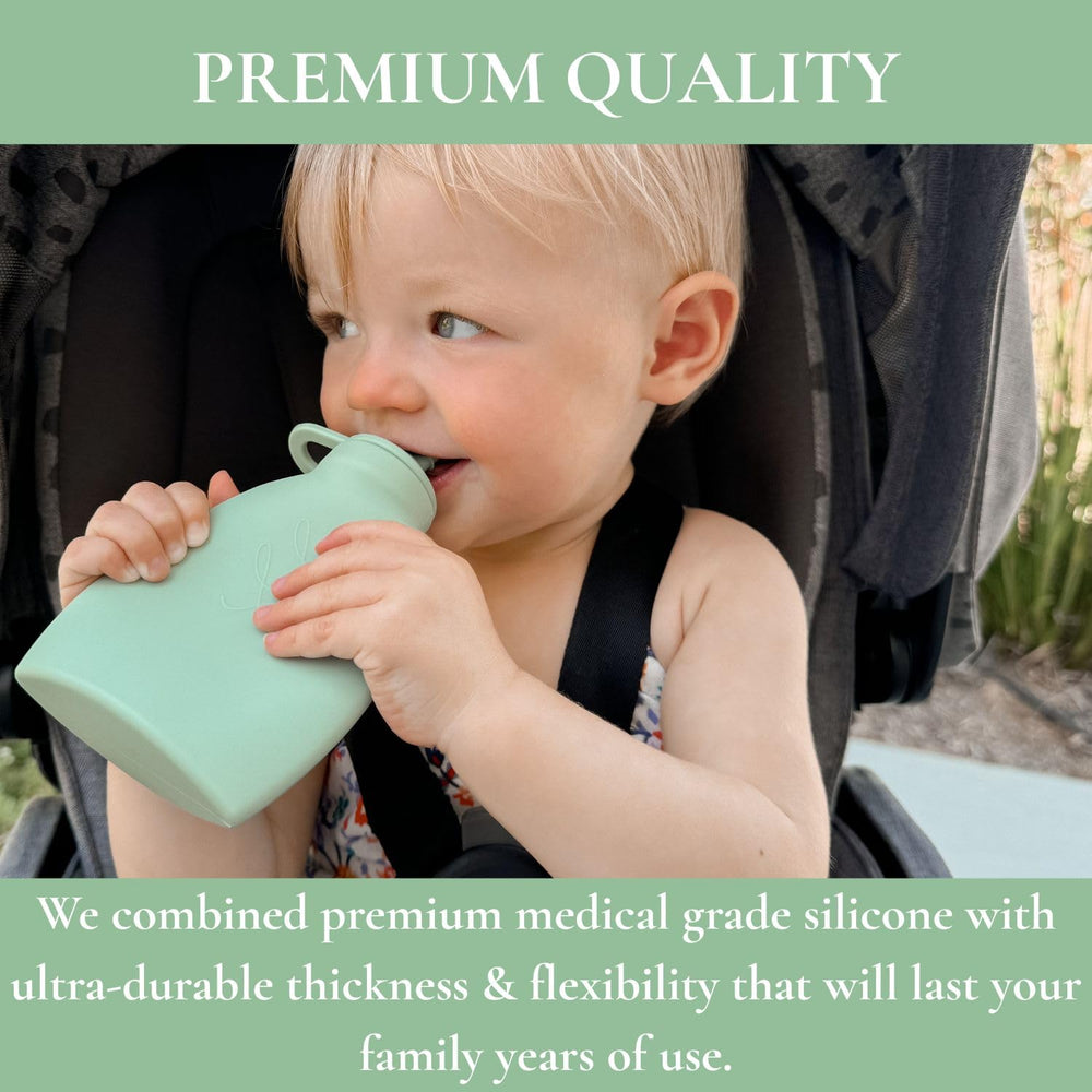 Lowcountry Littles Palmetto Pouch dishwasher-safe design stands up to repeated use.