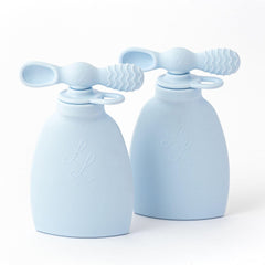 Lowcountry Littles Palmetto Pouch upright fill supports mess-free preparation.