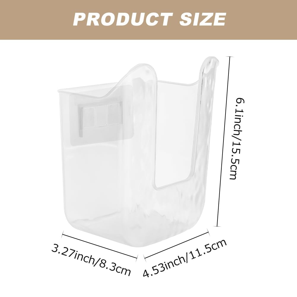 Loyanger wipes holder side view highlights slim, space-saving design