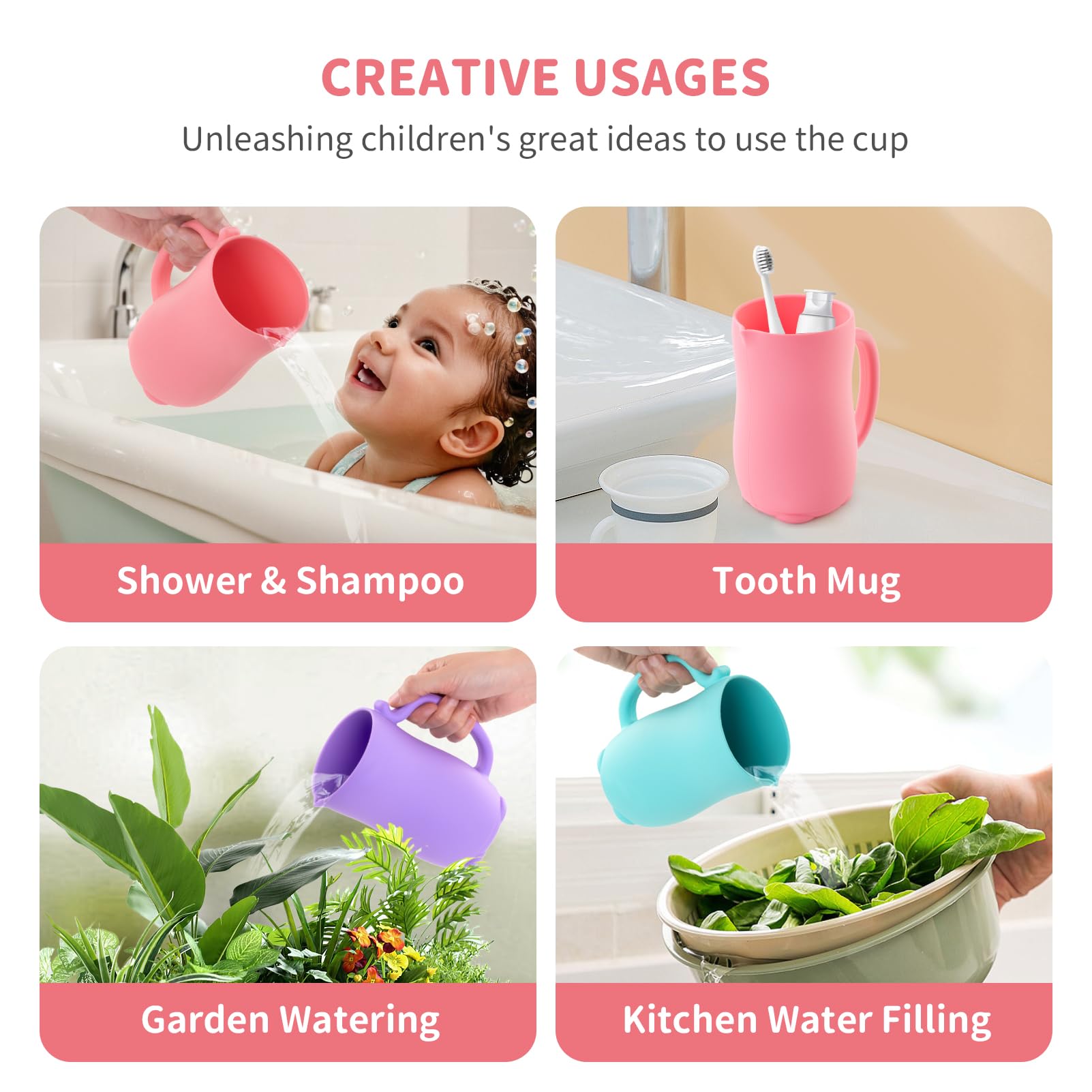 LOYATRO versatile bath cup suitable for home, hotel, or pool baths.