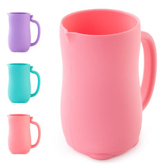 LOYATRO baby bath rinse cup with tear-free design and comfortable grip for gentle rinsing.