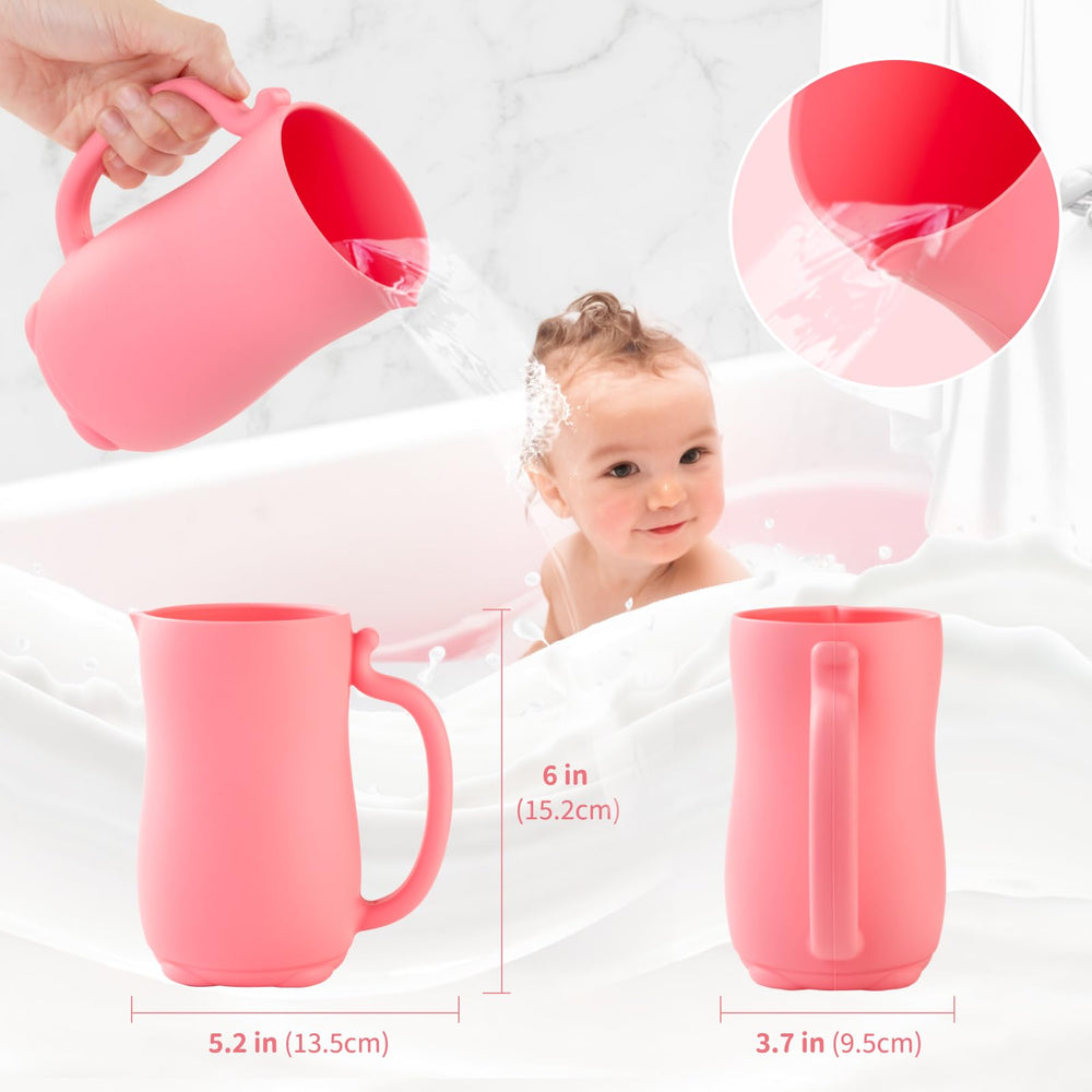 LOYATRO cat-melon edition bath cup adds a playful touch to baby bath time.