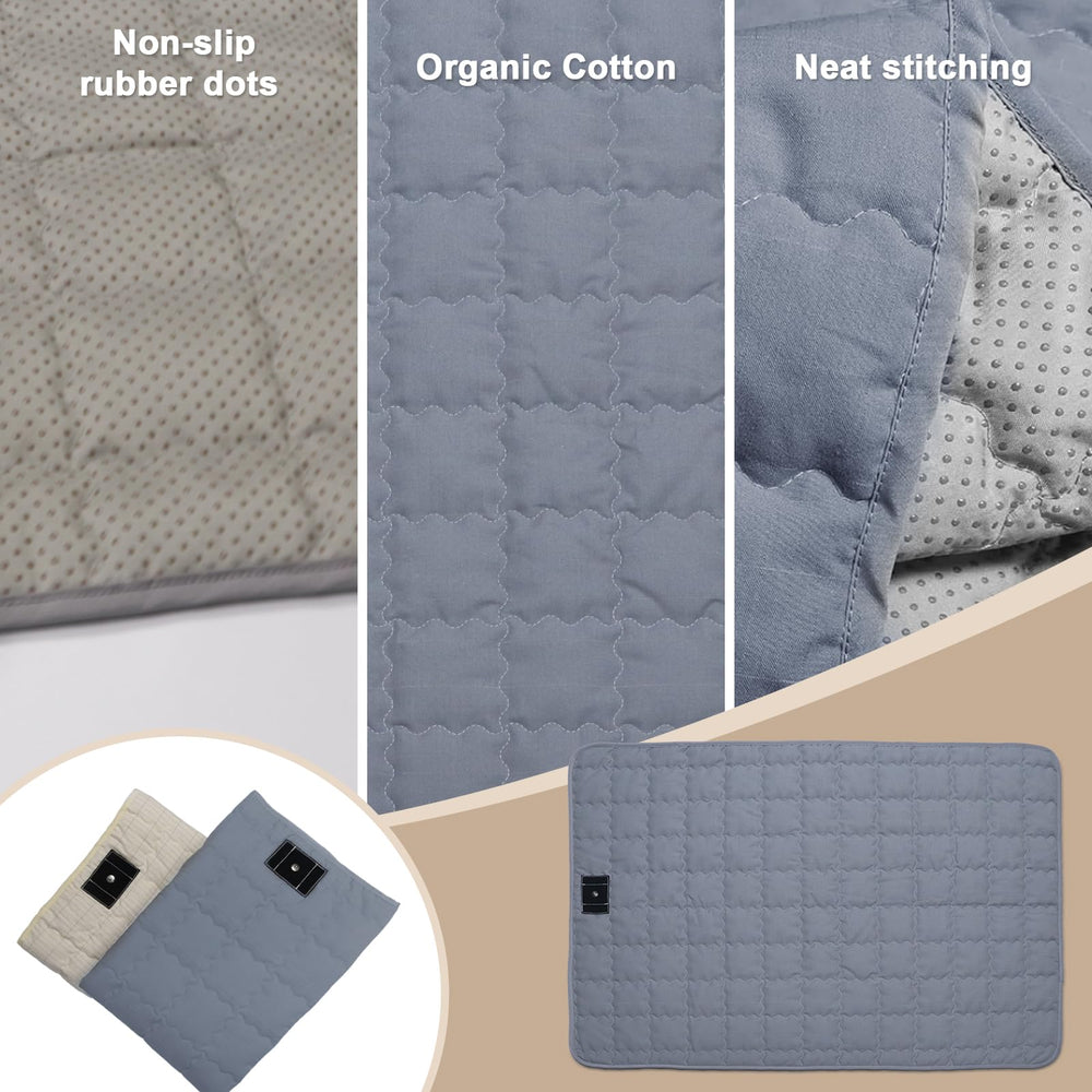 LOYDBDT grounding cotton mat at night-use promotes a soothing nightly ritual.