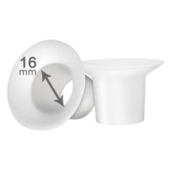 LOZAEVE 16mm flange inserts fit Spectra shields for comfortable pumping.