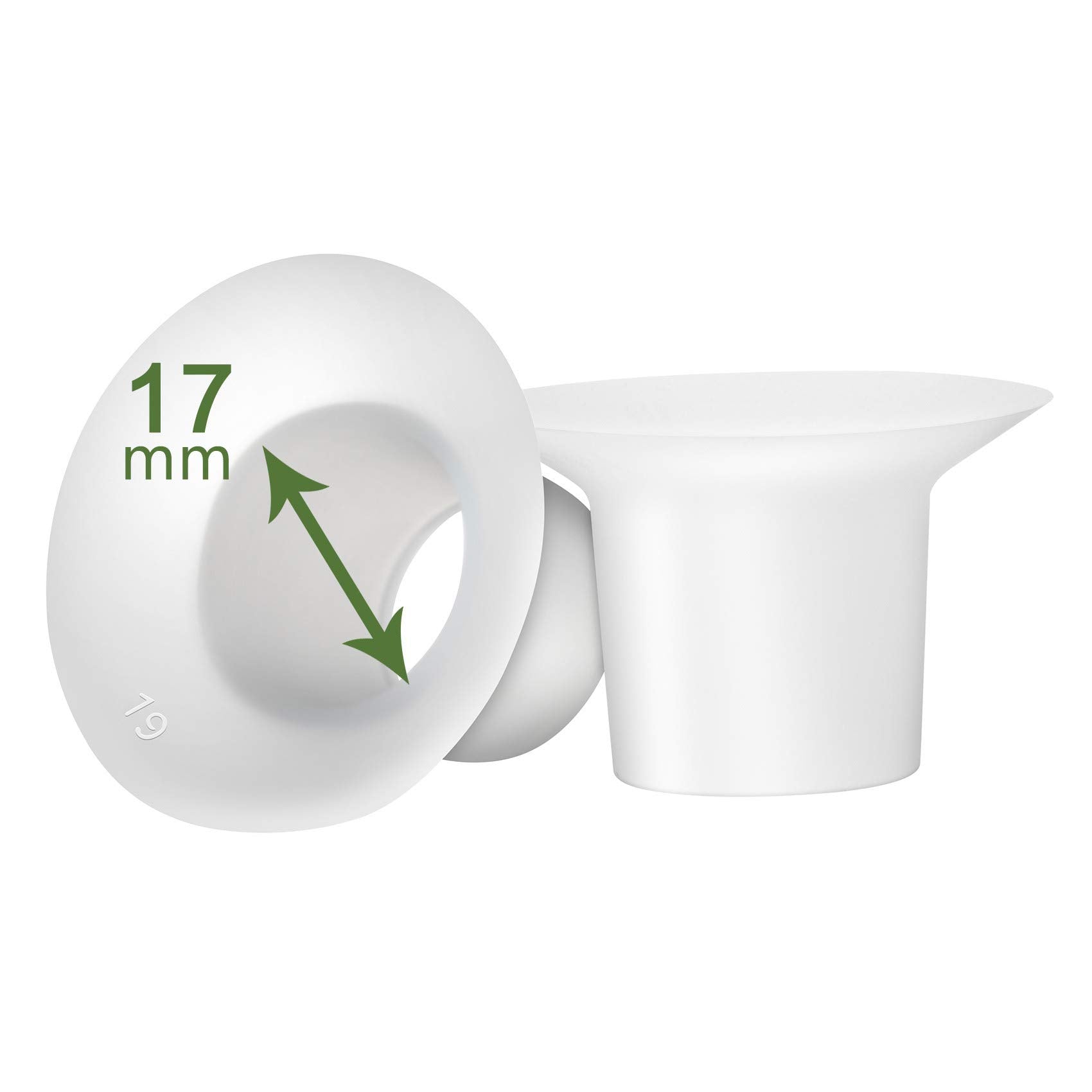 LOZAEVE 17mm insert on Spectra S1/S2 shield visual, supports snug fit