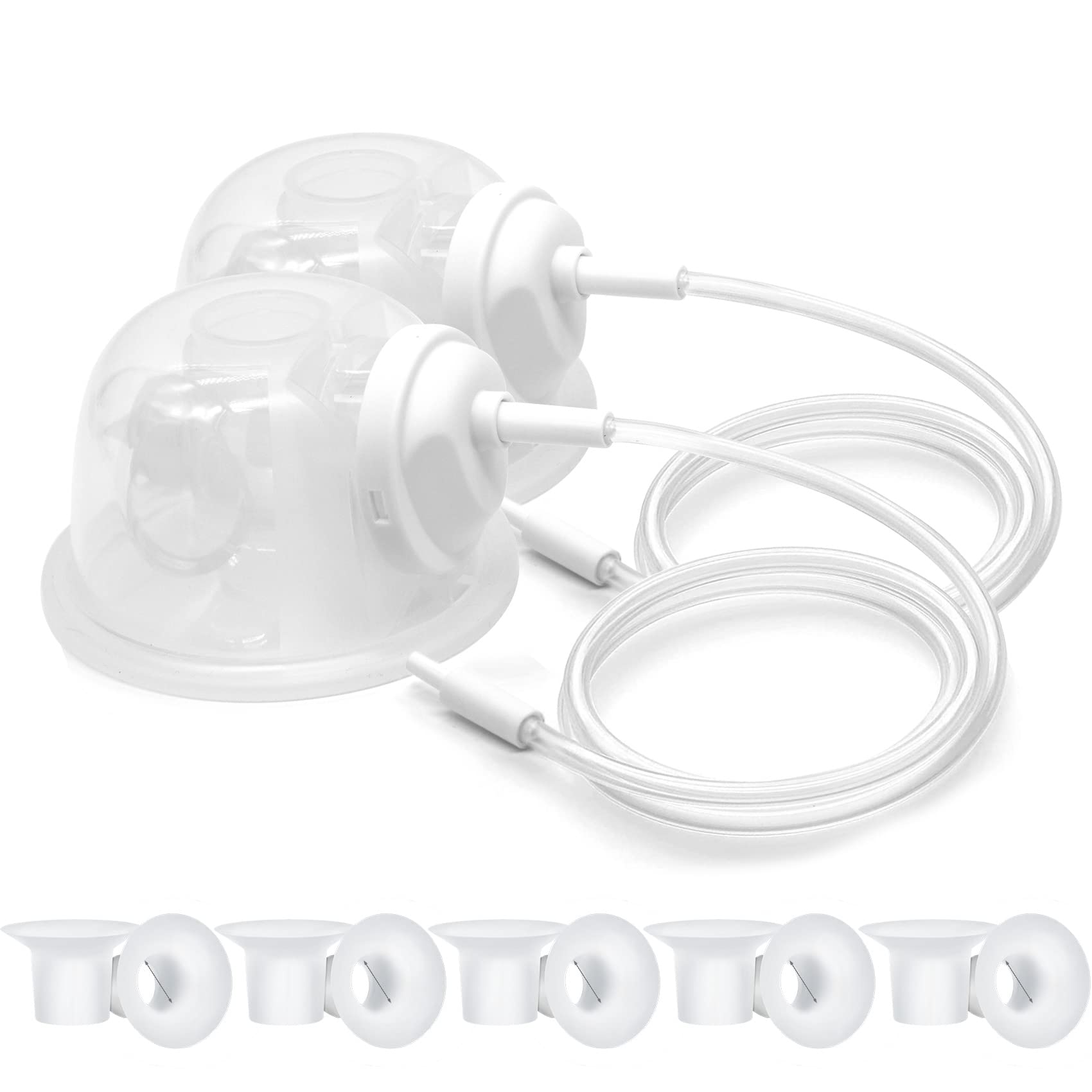 LOZAEVE Baby CaraCups wearable milk-collection two-pack for hands-free pumping