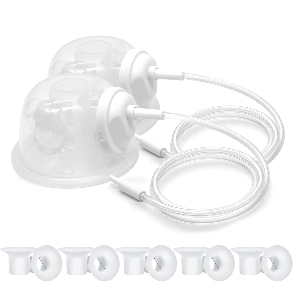 LOZAEVE Baby CaraCups wearable milk-collection two-pack for hands-free pumping