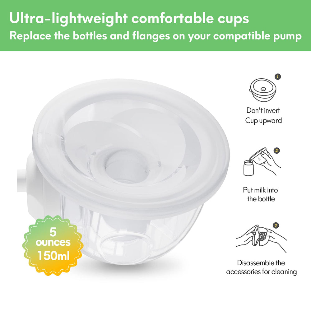 LOZAEVE CaraCups BPA-free medical-grade plastic for safe use