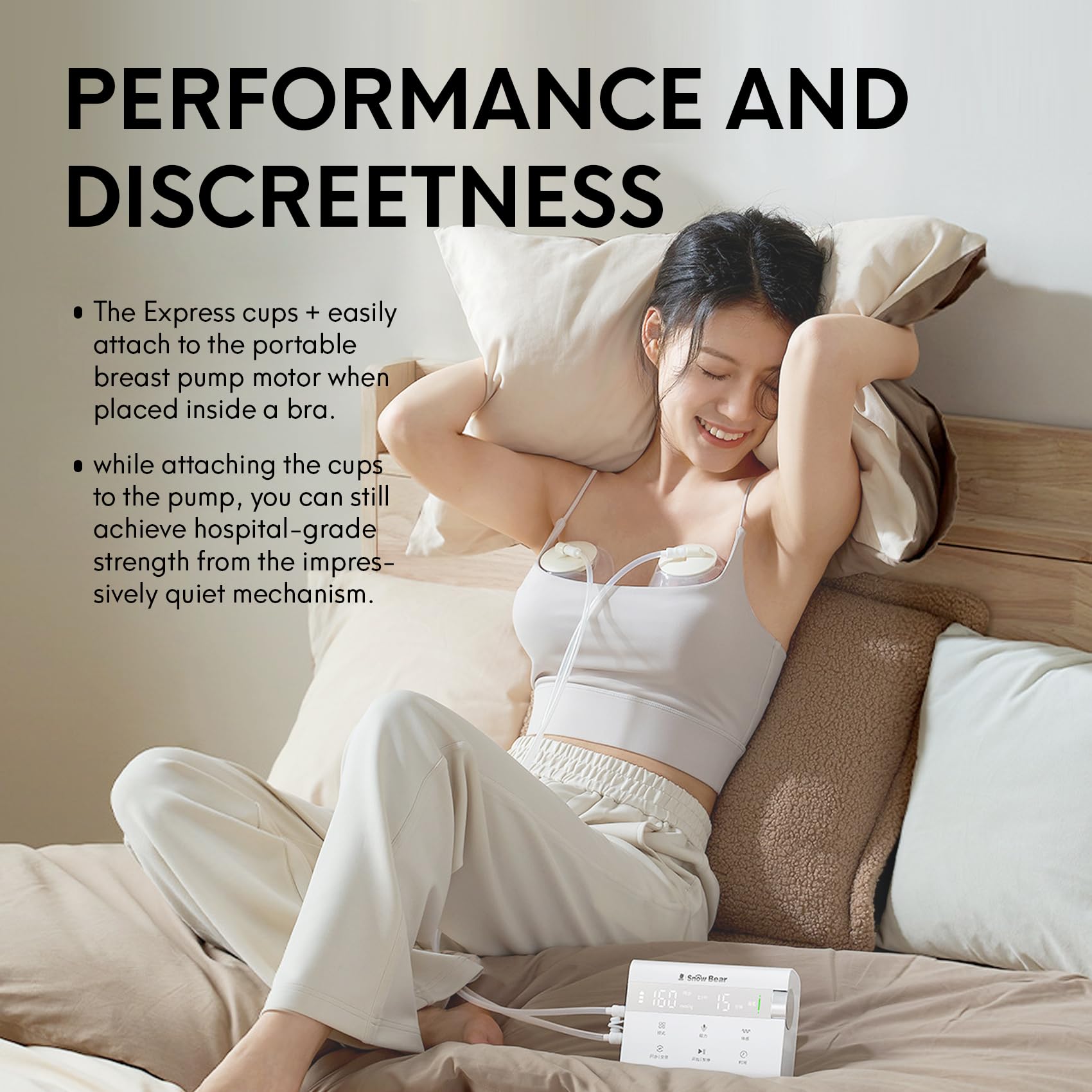LOZAEVE Milk Express Cup silicone-shield provides gentle skin contact during sessions