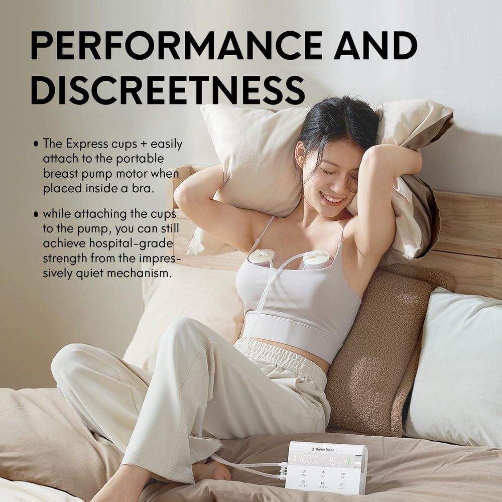LOZAEVE Milk Express Cup silicone-shield provides gentle skin contact during sessions