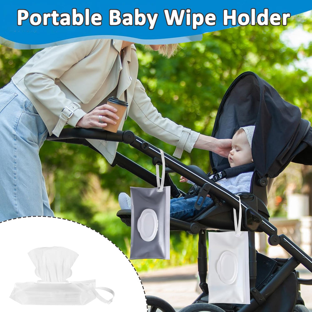 LQMBABY wipes holder made of durable EVA nylon keeps wipes moist