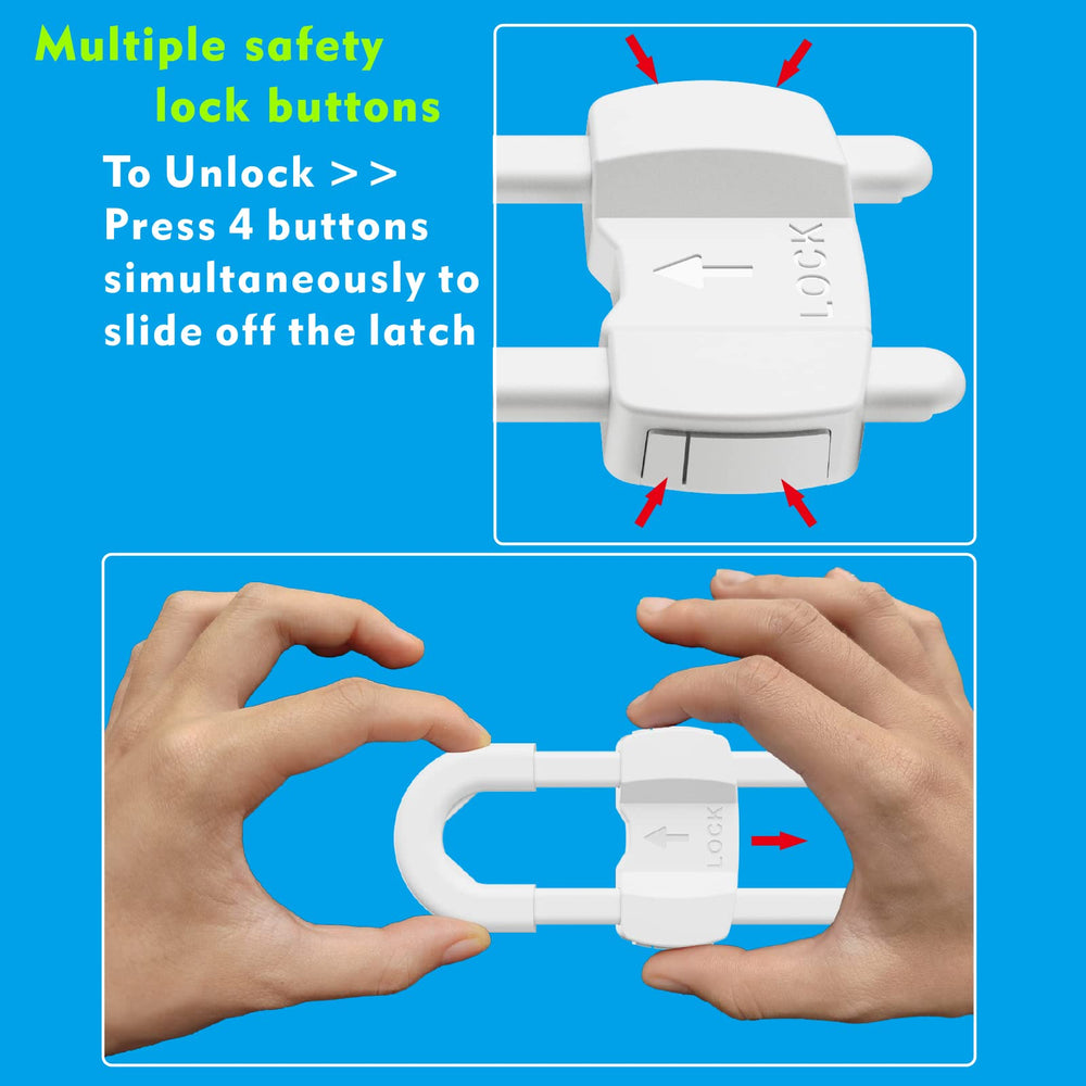 LRANFOW push-button release enables quick adult access while keeping kids safe.