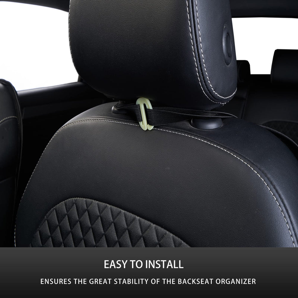 LSBS cow print kick mat pet-friendly interior protection during trips