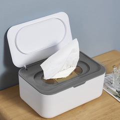 LSCSJUNS wipes dispenser humidity-retention design preserves moisture between uses.