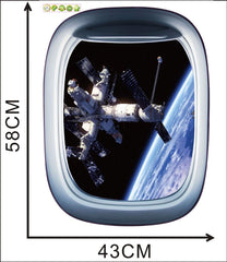 LSHDXD HERRA astronaut spacecraft wall mural inspires imaginative play