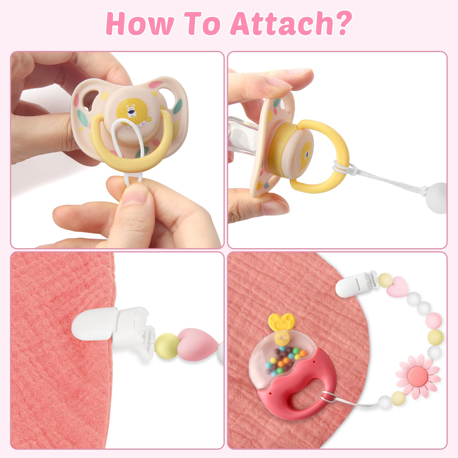 LSTRAGY silicone material soft and food-grade, easy to clean and rust-free.