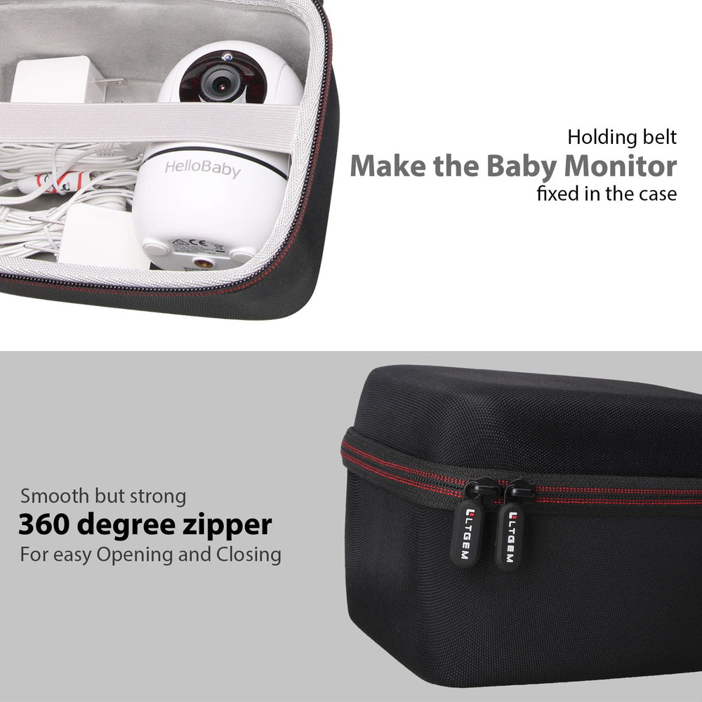LTGEM 360-degree zipper offers smooth opening for quick access.