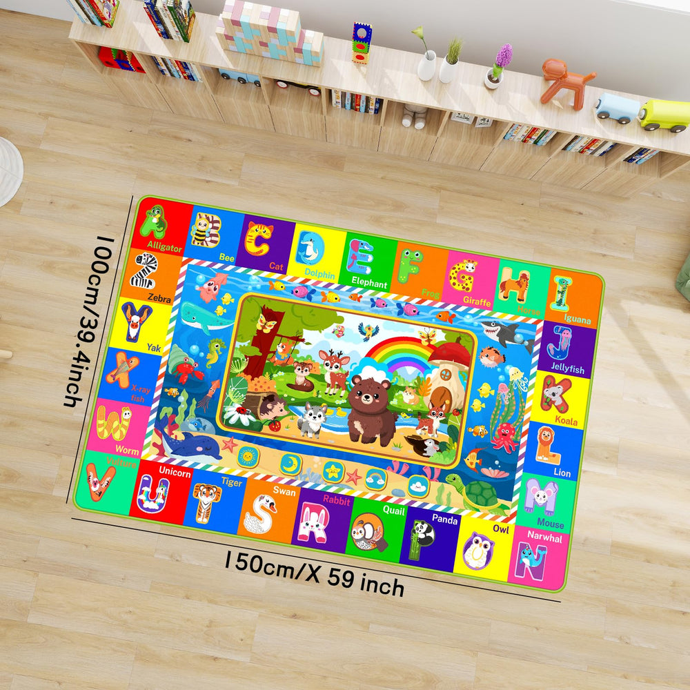 LTKOUGFAM folded-compact mat enables easy storage and portability