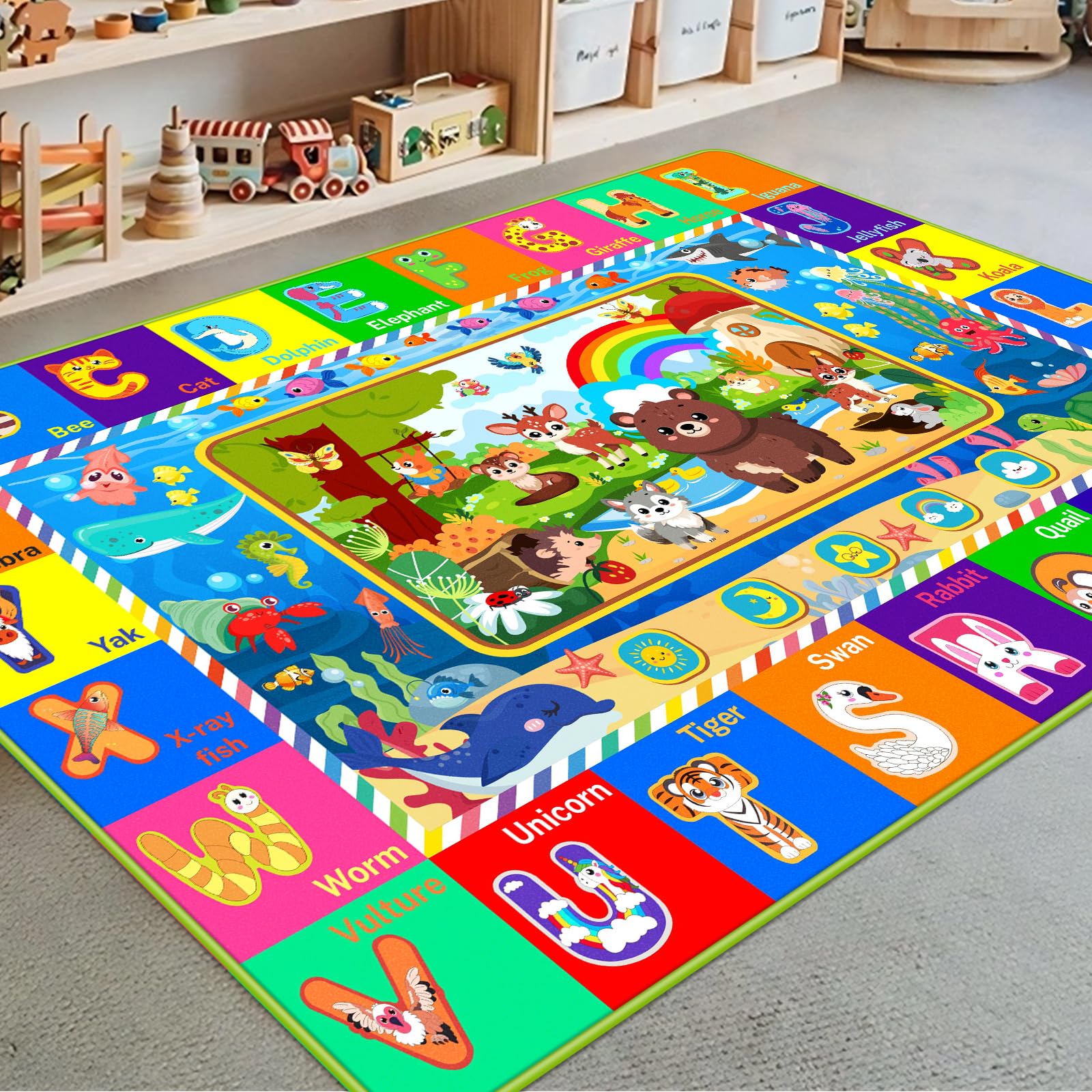 LTKOUGFAM foldable mat offers portable use and storage