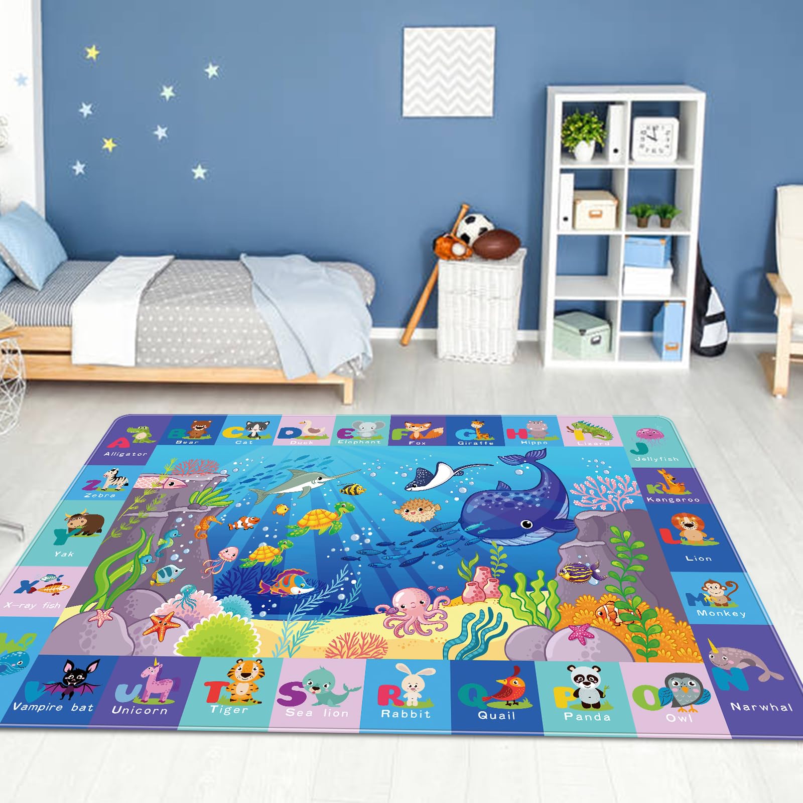 LTKOUGFAM non-toxic materials support safe play on the floor