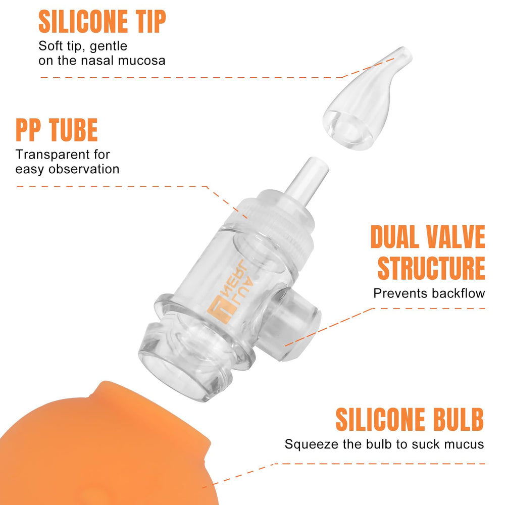 luanerl nasal aspirator cleaning brush aids easy maintenance after use