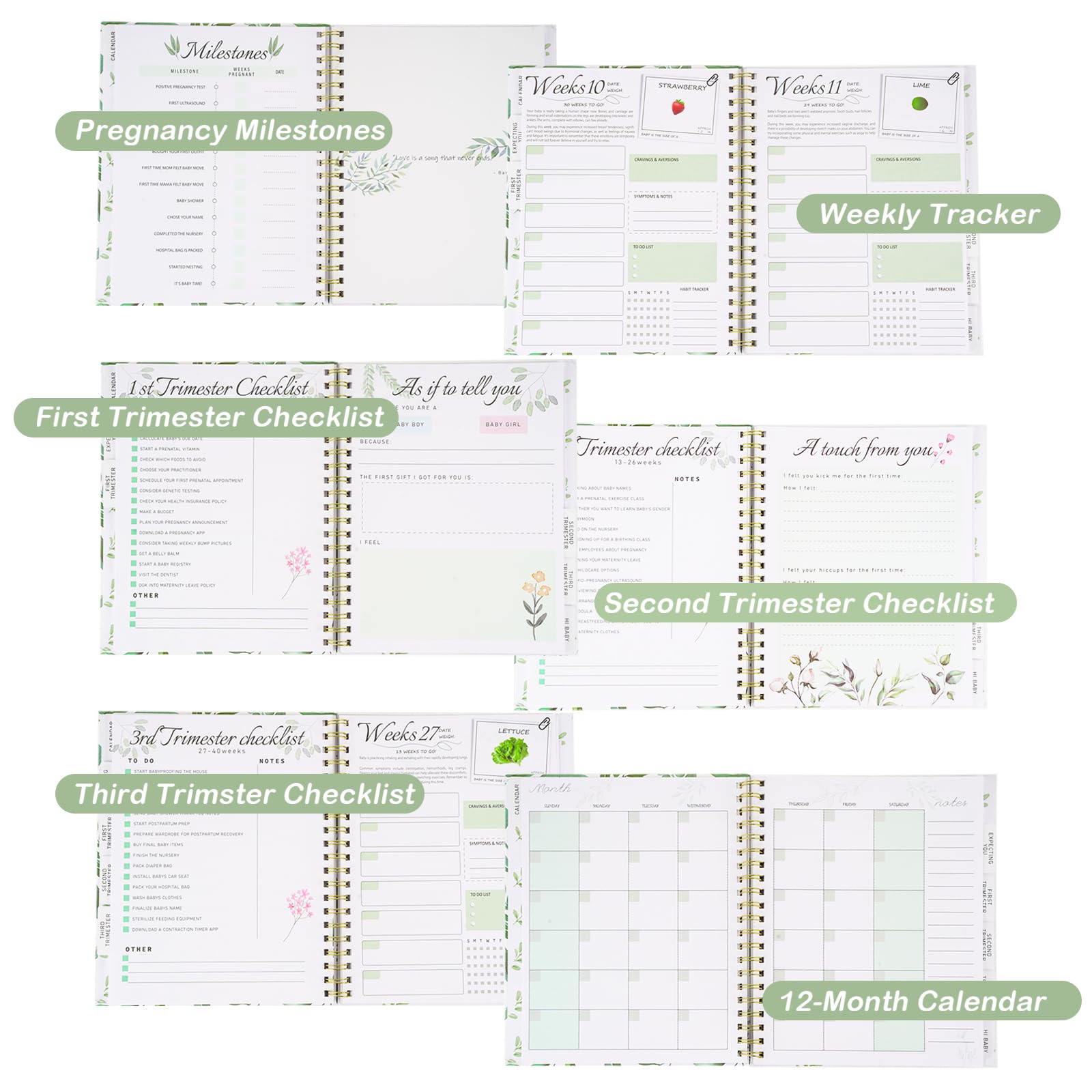 LUAVIARU journal makes a thoughtful, timeless gift for expecting parents