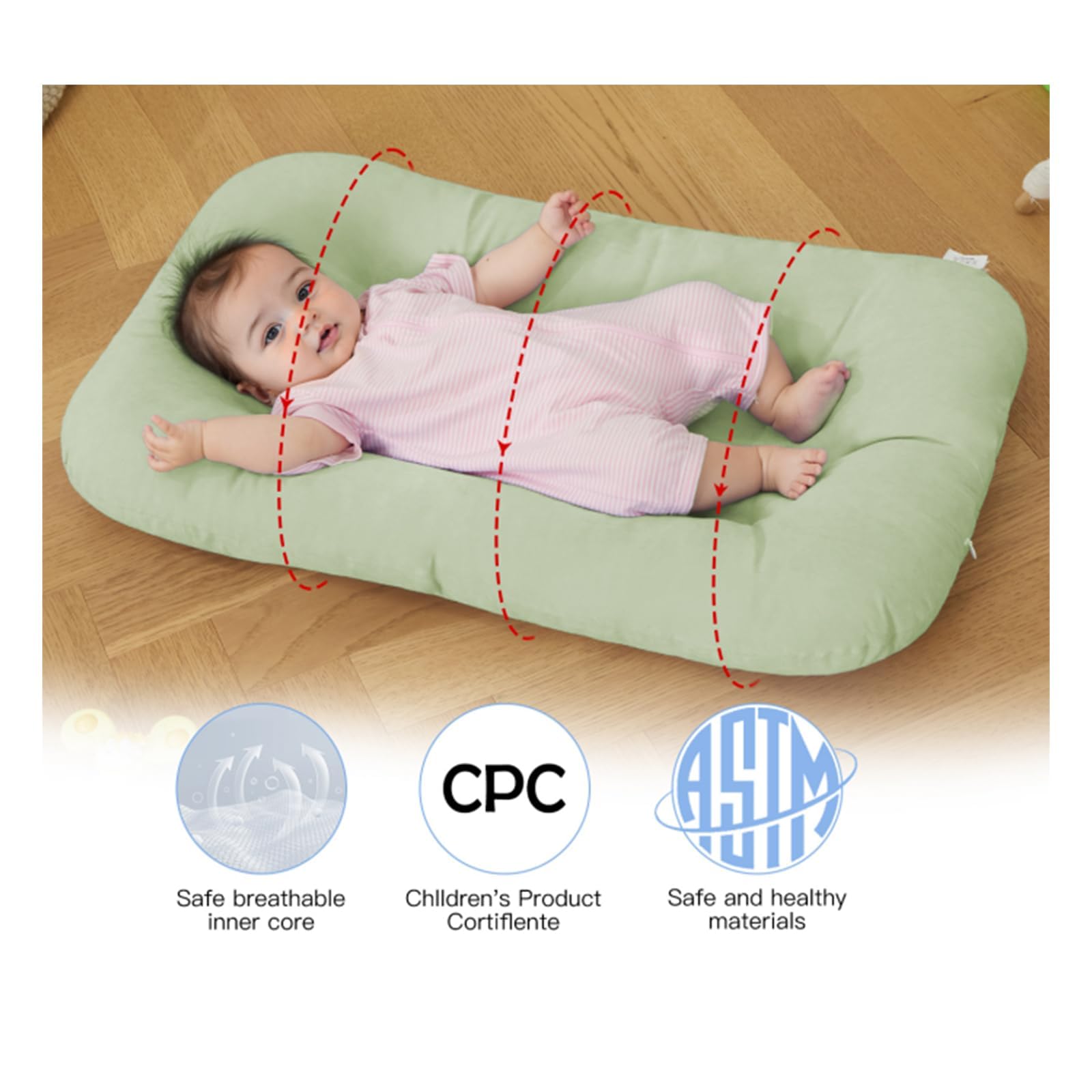 Lucakuins cleaning care: easy care to keep the lounger fresh between uses.