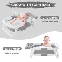 Lucakuins baby bath cushion close-up shows soft hypoallergenic support for newborn comfort.