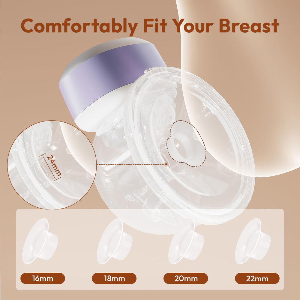 Lucina Baby original 24mm flange included for wider fit options