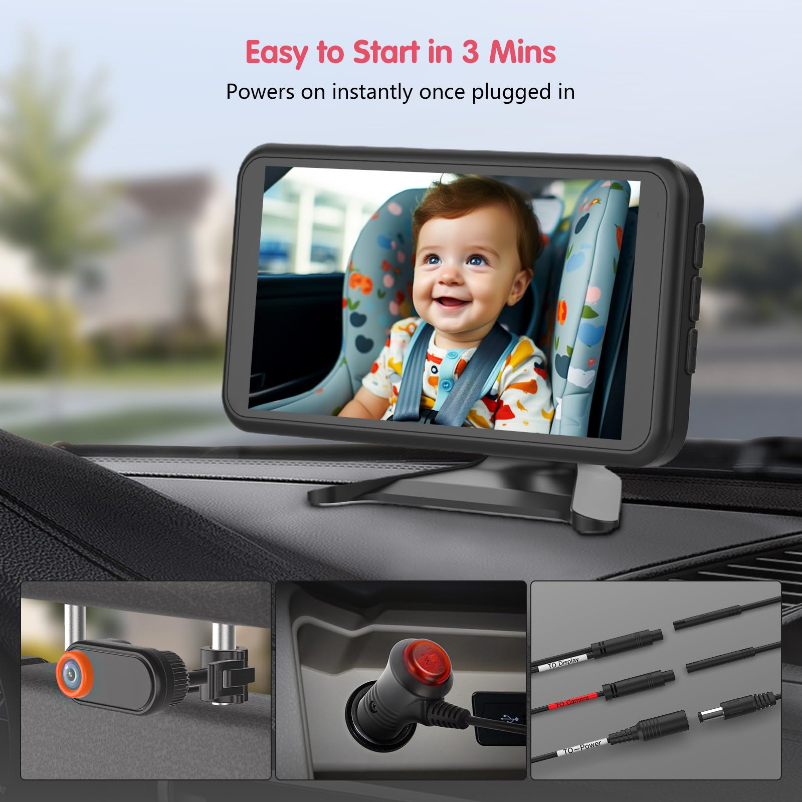 LUCKVIEW BM2 easy installation steps simplify setup
