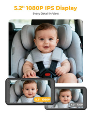 Luckview BM2A 3X zoom reveals tiny yawns and smiles clearly.