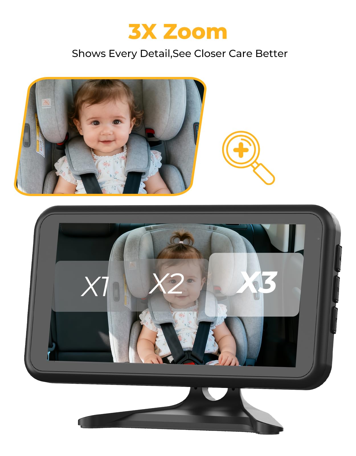 Luckview BM2A night vision delivers clear images in low light.