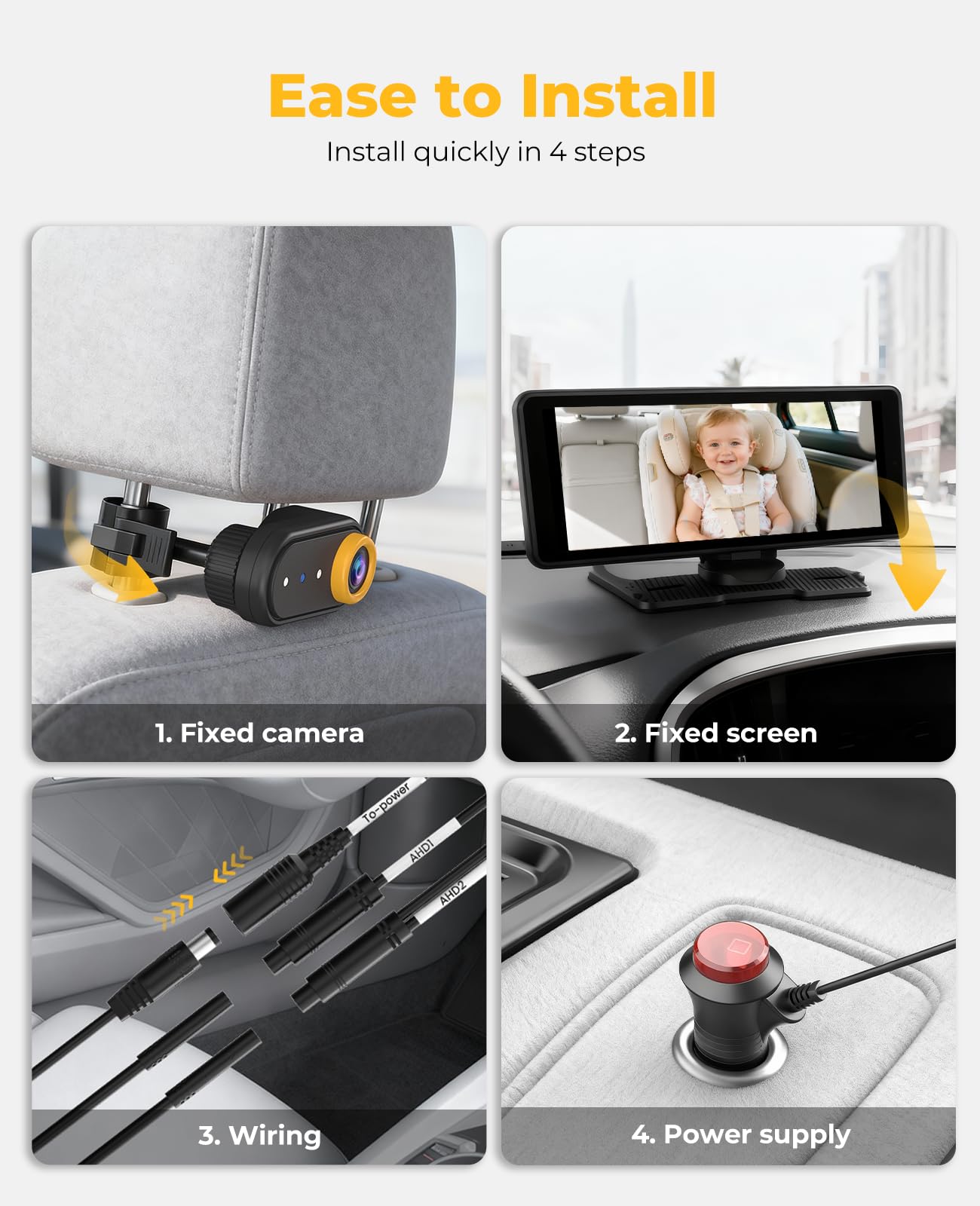 LUCKVIEW BM5 PRO brightness adjustable for day or night viewing.