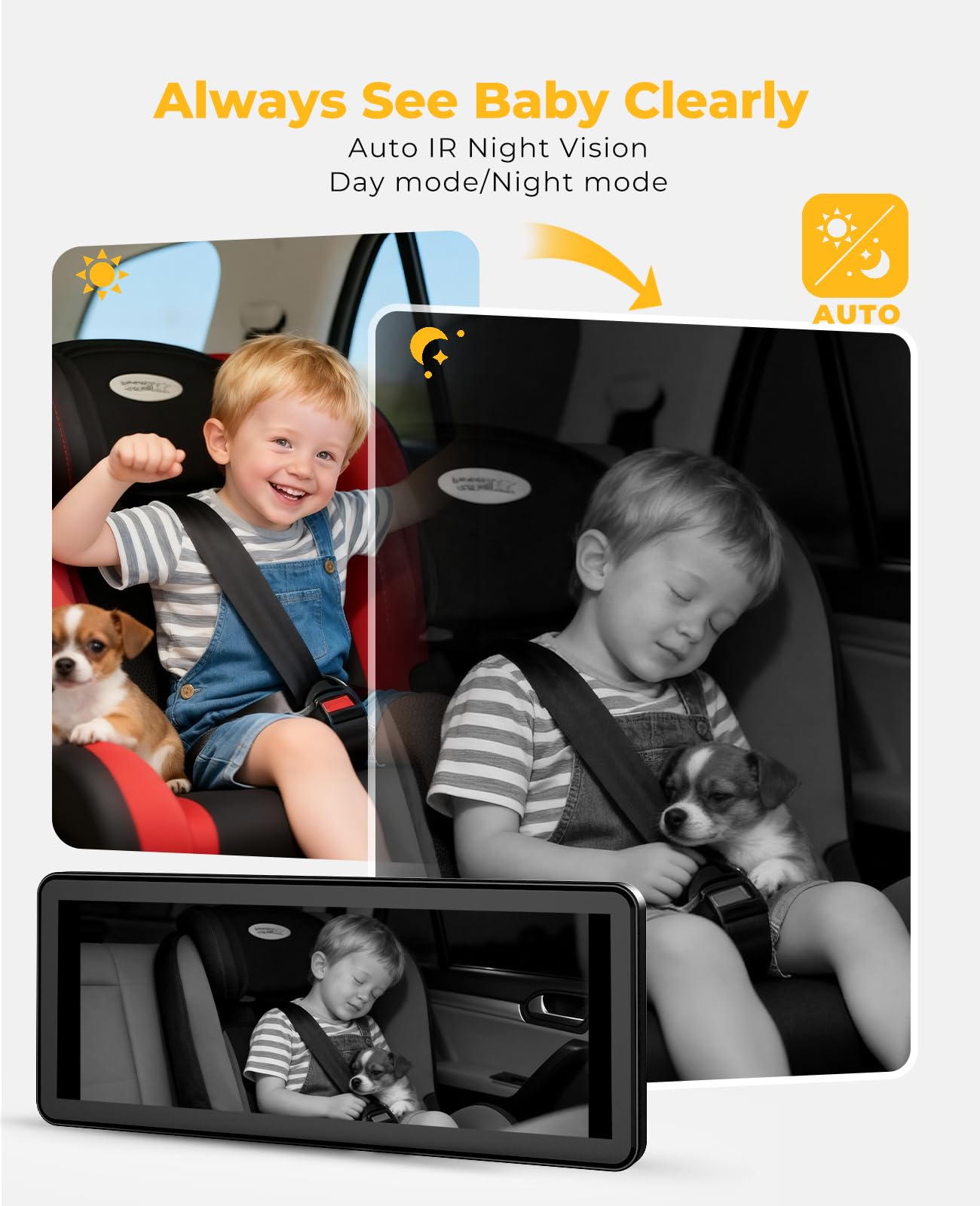 LUCKVIEW BM5 PRO easy installation with no tools required across most vehicles.