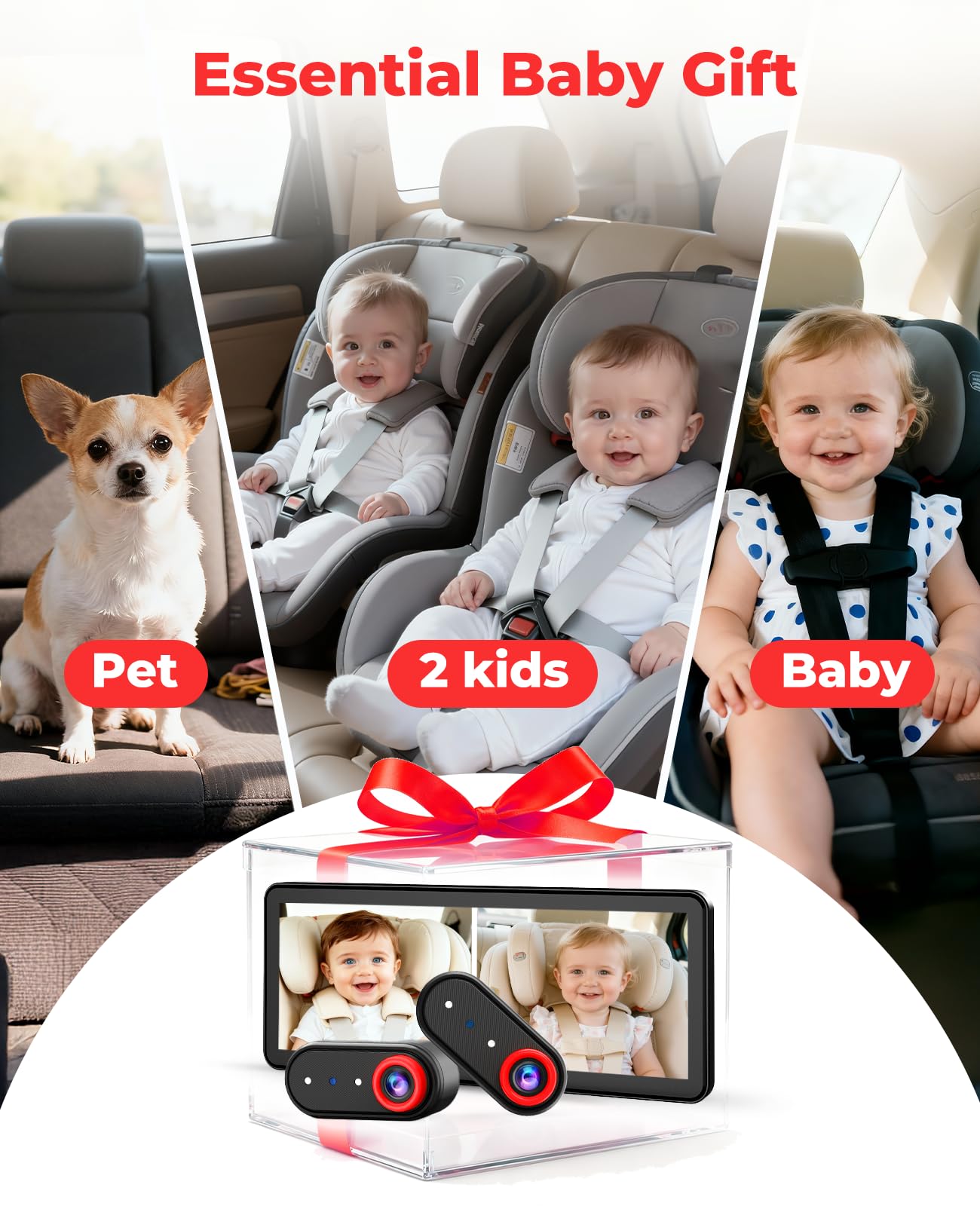 LUCKVIEW BM5PRO adhesive mount provides stable, residue-free mounting for safe use.
