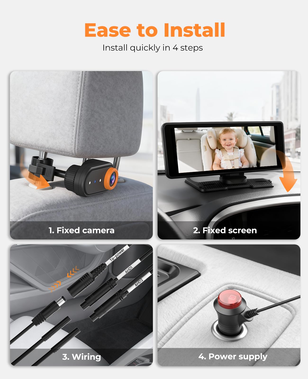 LUCKVIEW BM5PRO adjustable brightness for day and night
